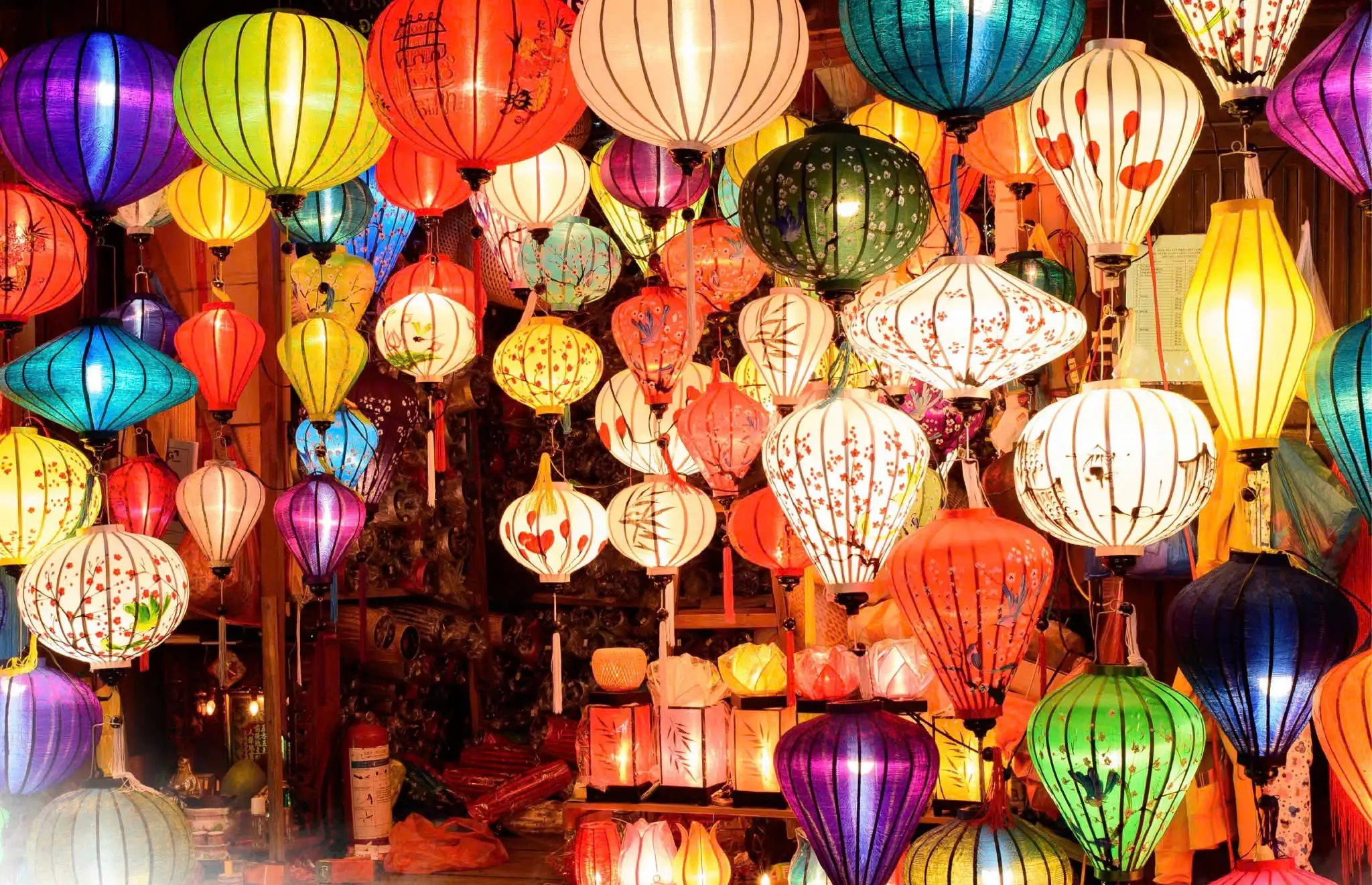 Lanterns in Hoi An Ancient Town 