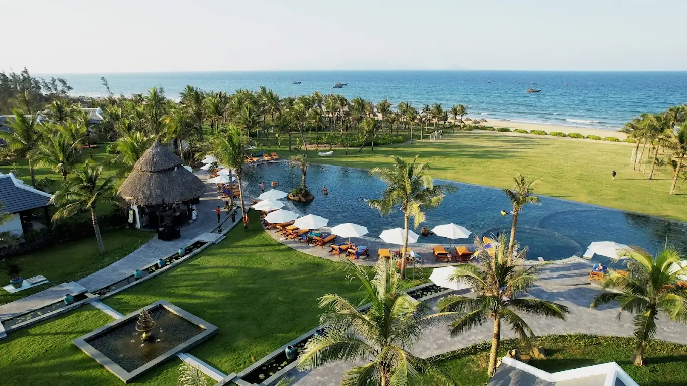 Wide shot of Bliss Hoi An Beach Resort & Wellness