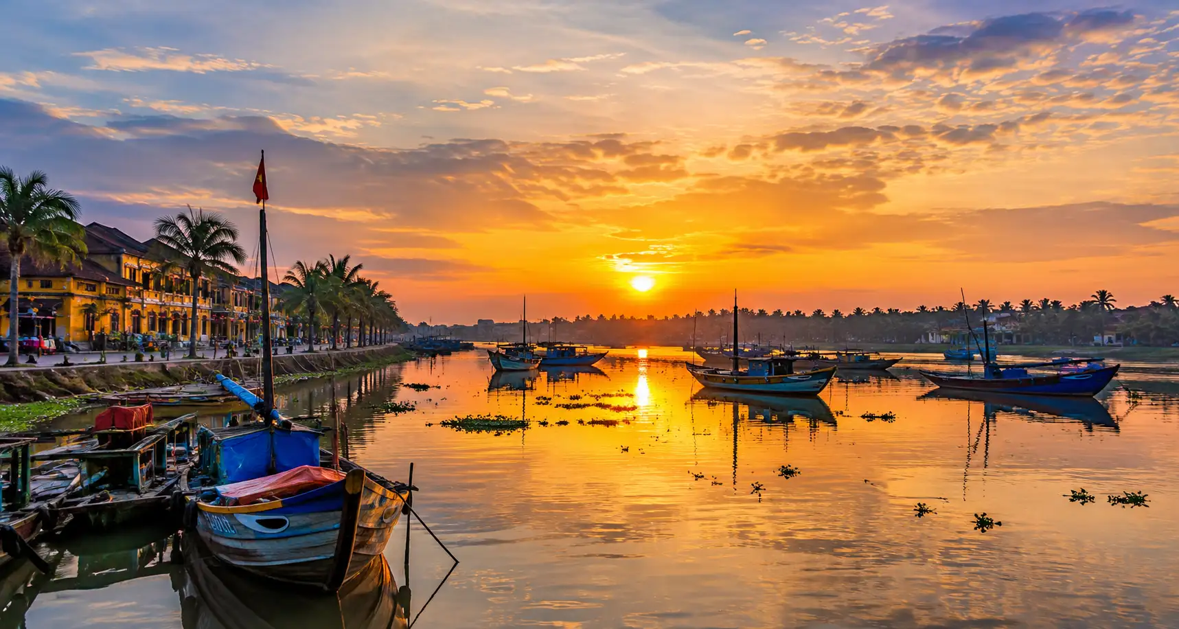 The Thu Bon River was once an important trading route connecting Hoi An with merchants from around the world (Source: Collected)