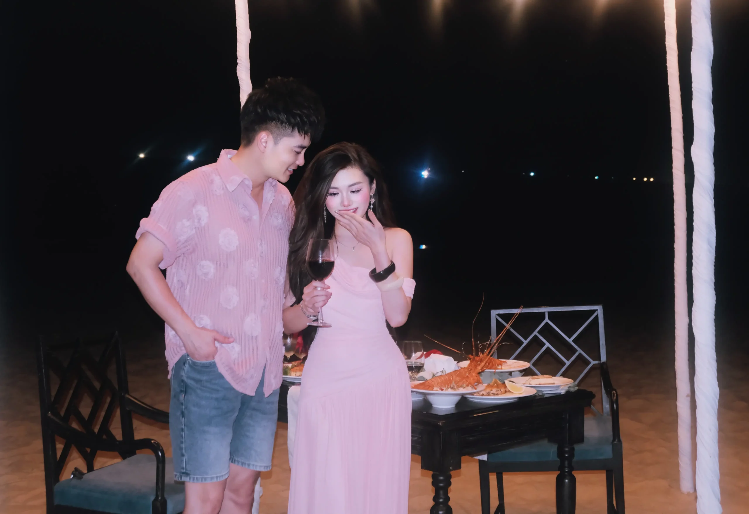 Romantic dining at Bliss Hoi An Beach Resort