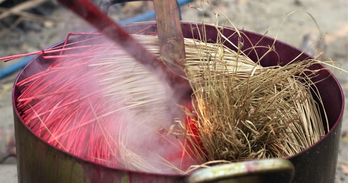 The ideal time to visit the mat-weaving village (Source: Dan Tri Newspaper)