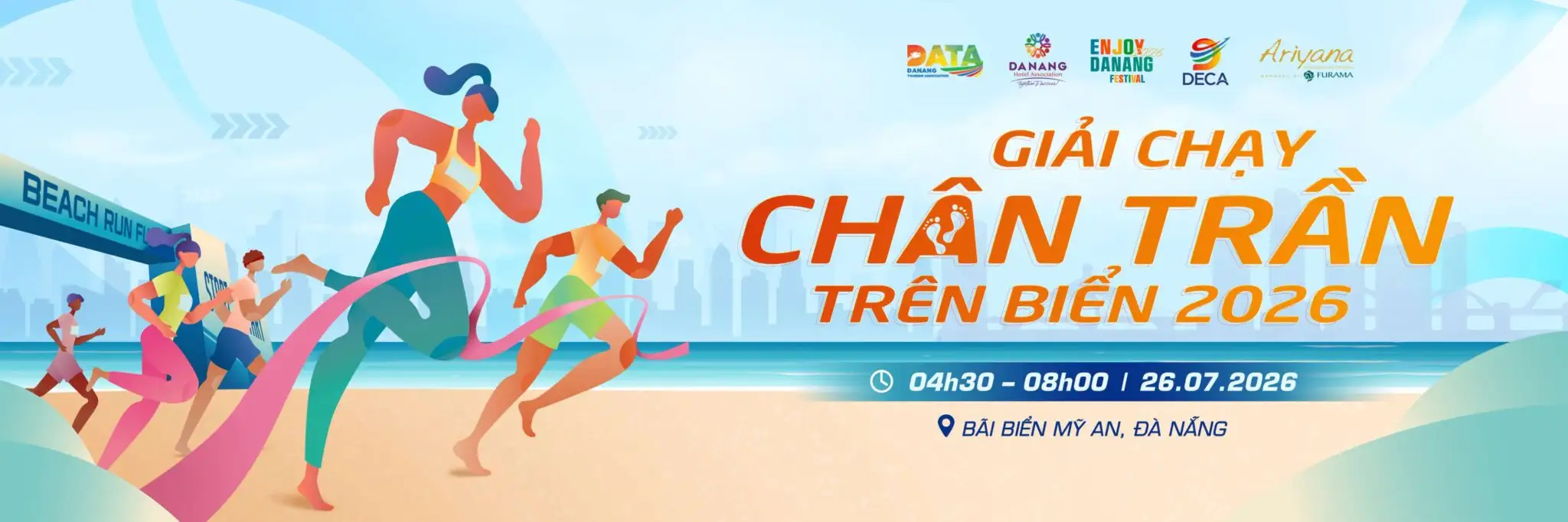 Da Nang Barefoot Beach Run 2026 (Source: Danang FantastiCity)