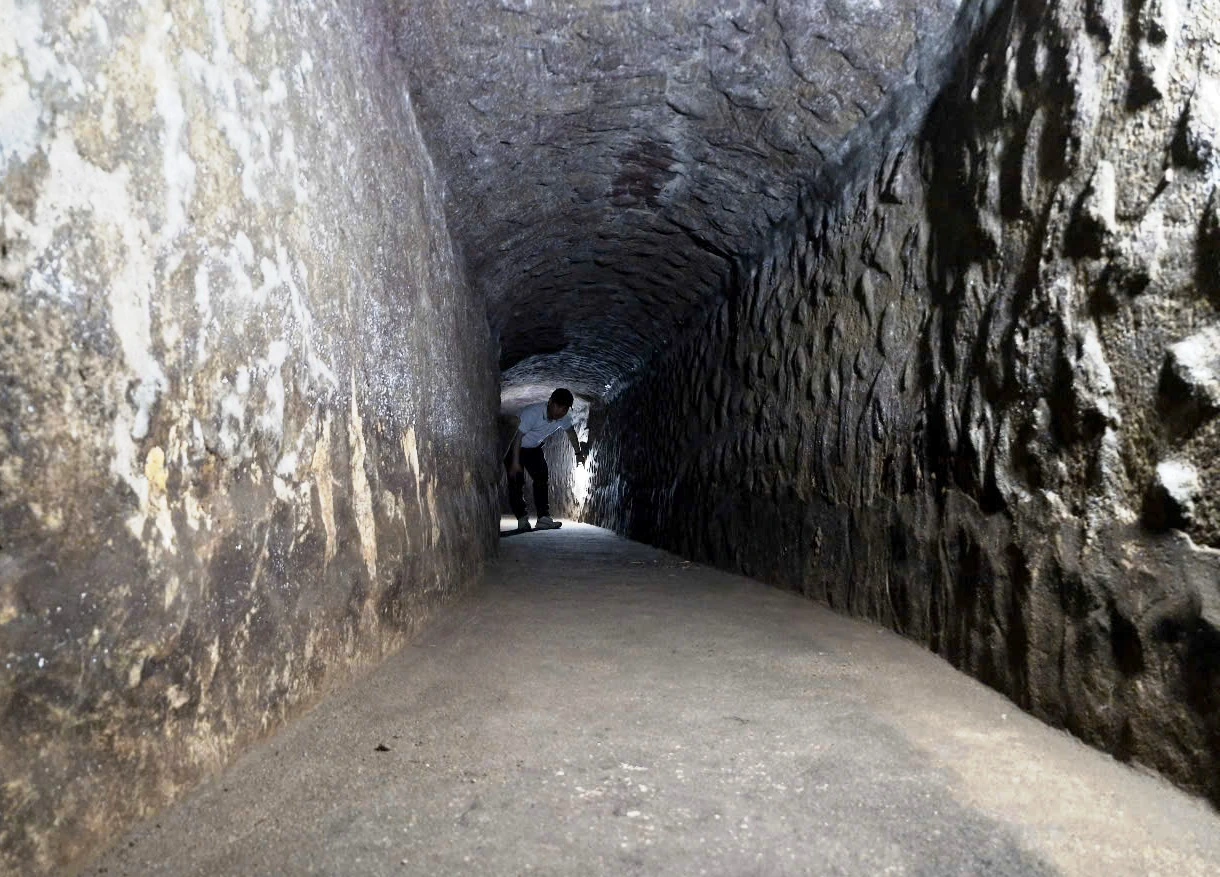 Entrances were deliberately built low and hidden to avoid detection from above