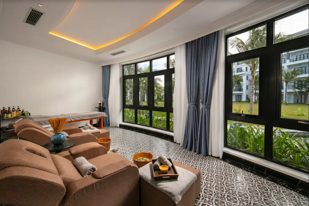 Healing space at Ngoc Linh Spa