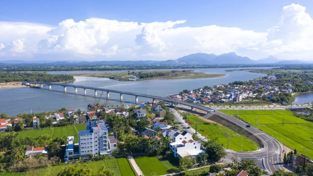 Bridge connecting Cam Kim Island to Thanh Ha Village, Hoi An  (Source: TEDI)