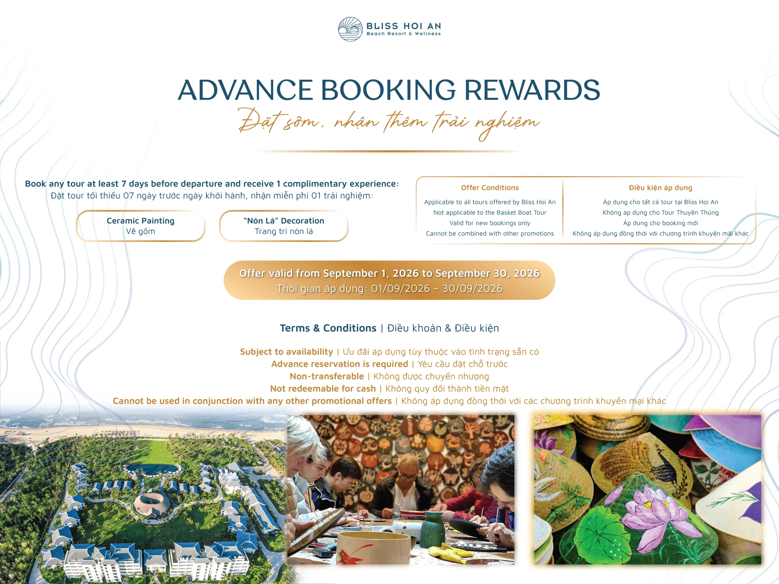 🌿 ADVANCE BOOKING REWARD