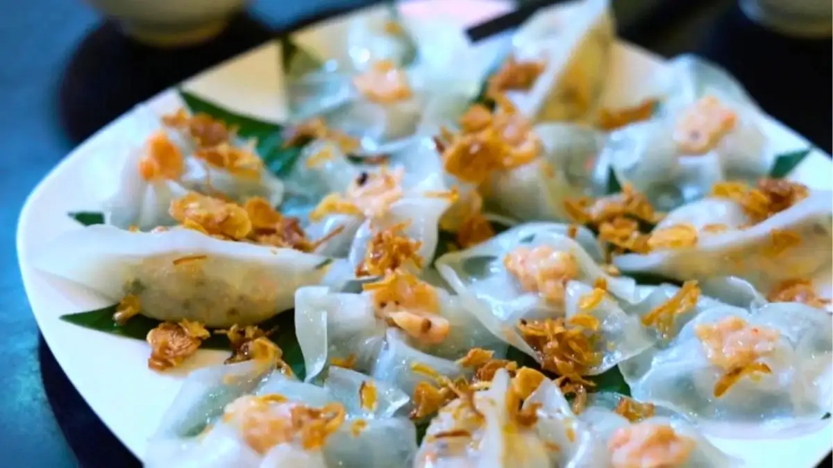White Rose dumplings are a delicacy you shouldn't miss when exploring the cuisine of Hoi An's Ancient Town (Source: White Rose Restaurant)