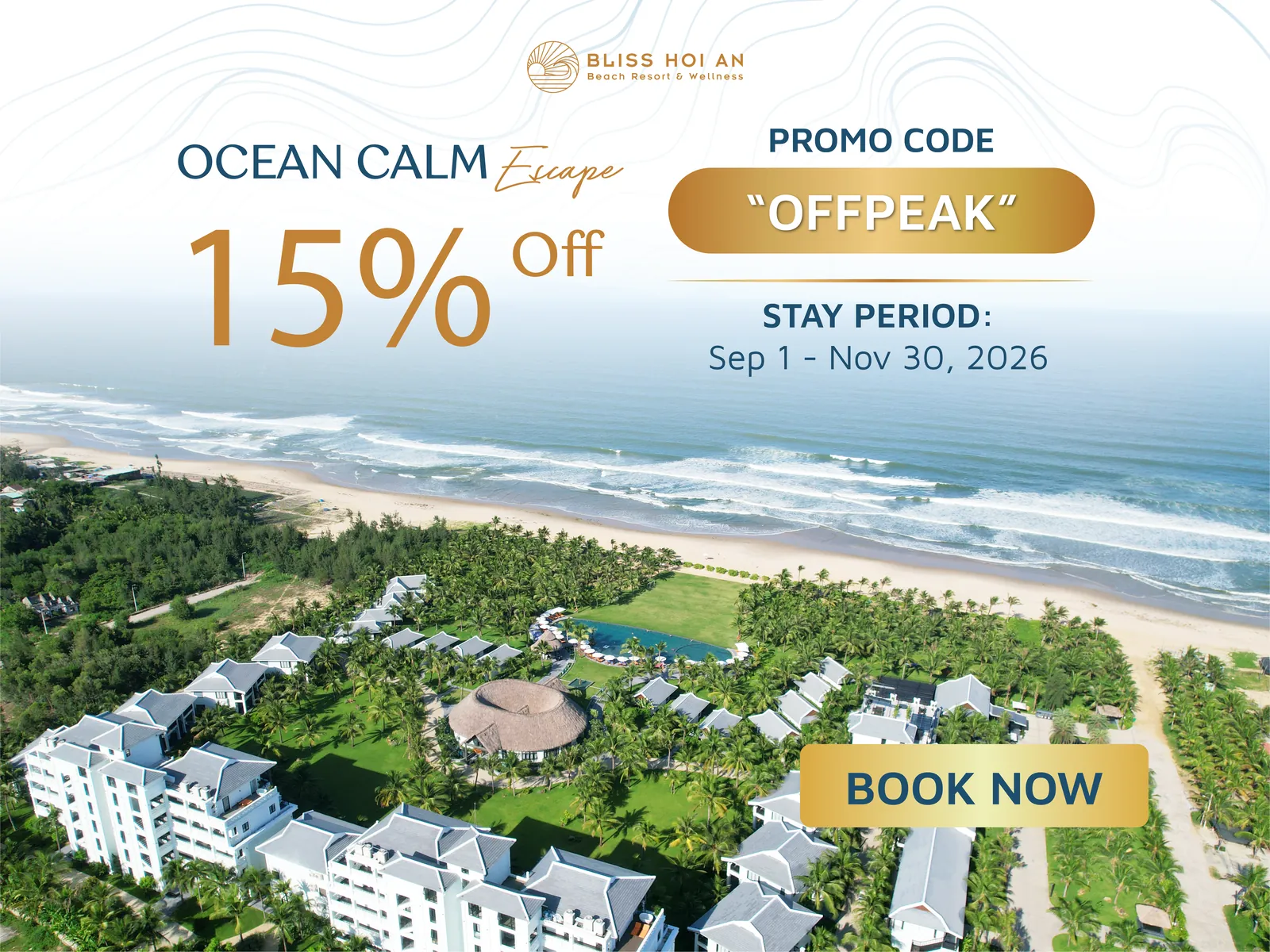 15% OFF Special Offer - Book Now