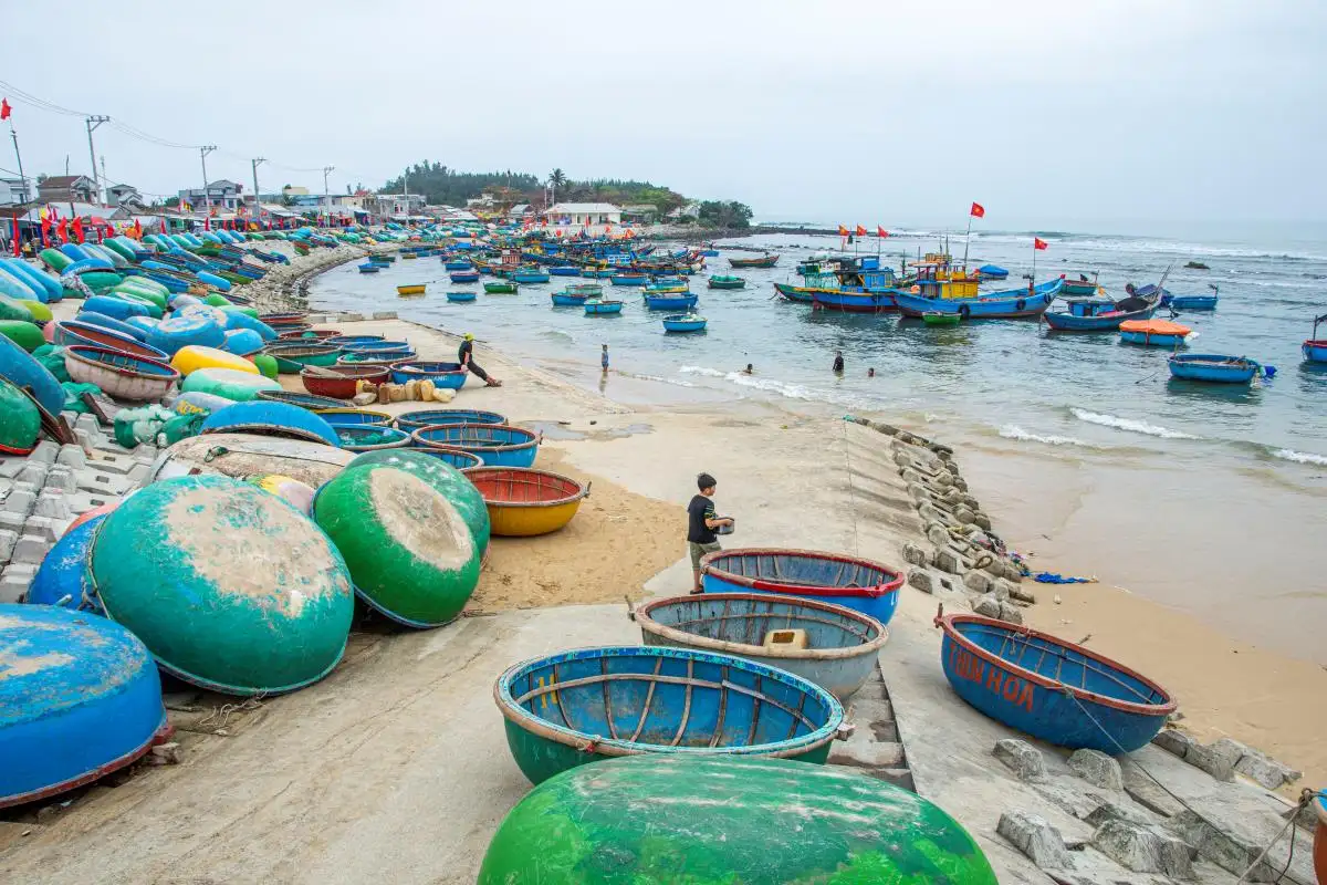 Phuoc Thien Fishing Village (Source: dulich.thethaovanhoa.vn)