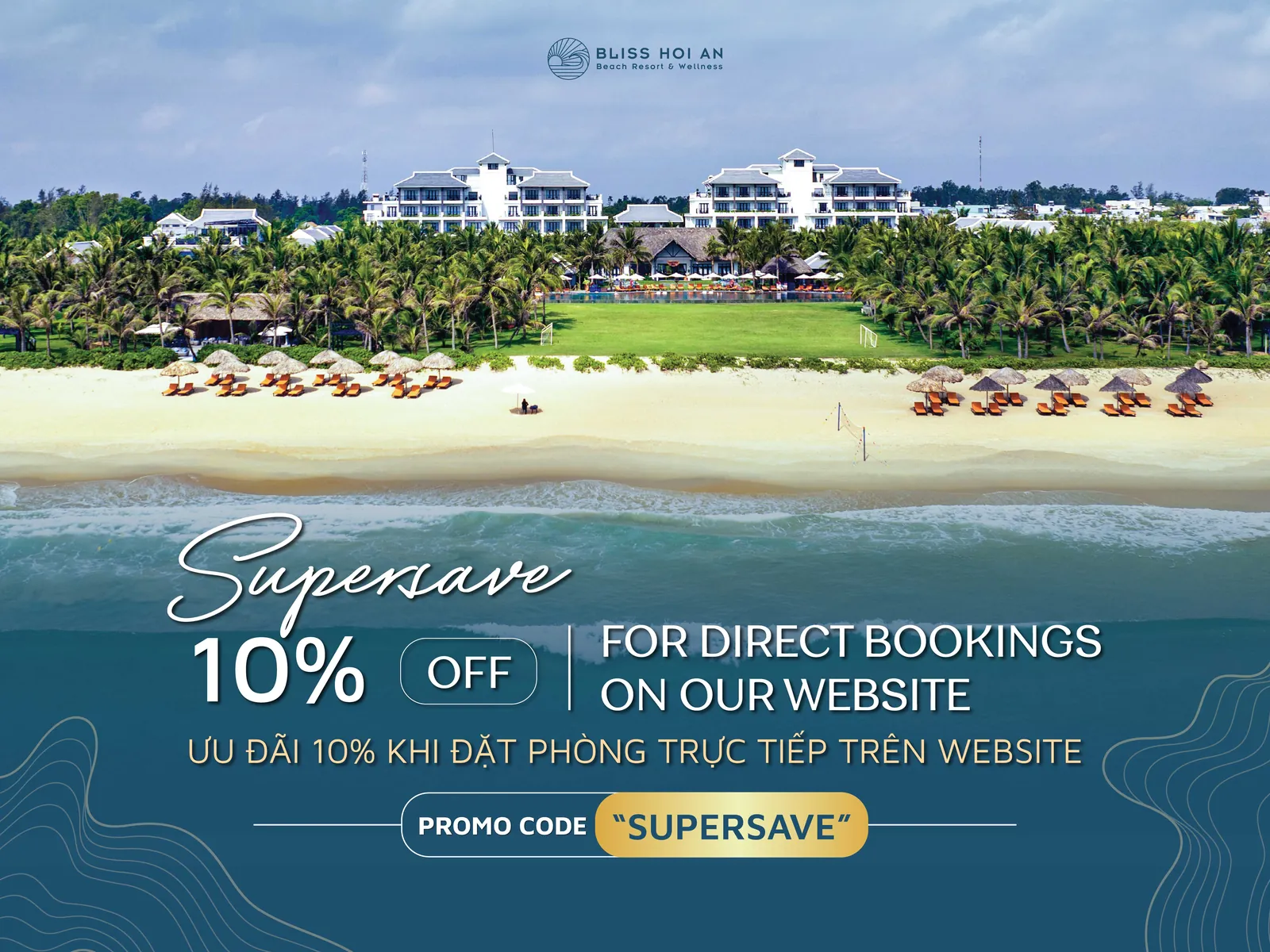 Supersave 10% OFF - Direct bookings
