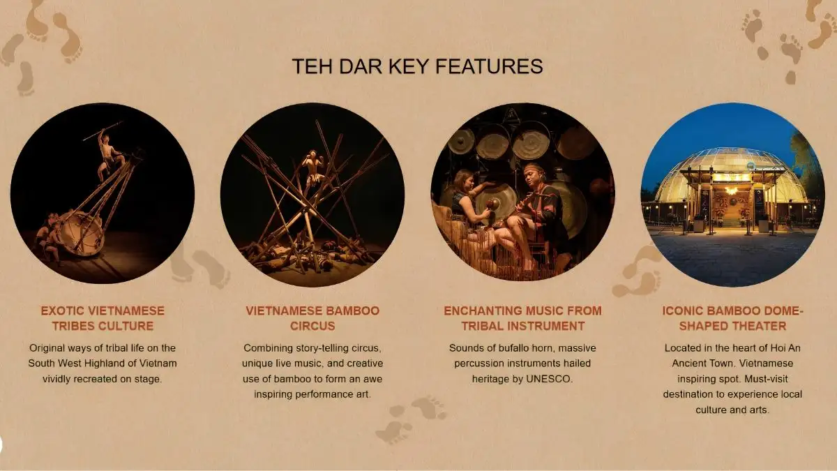 What is the Teh Dar Show in Hoi An? (Source: Lune Production)