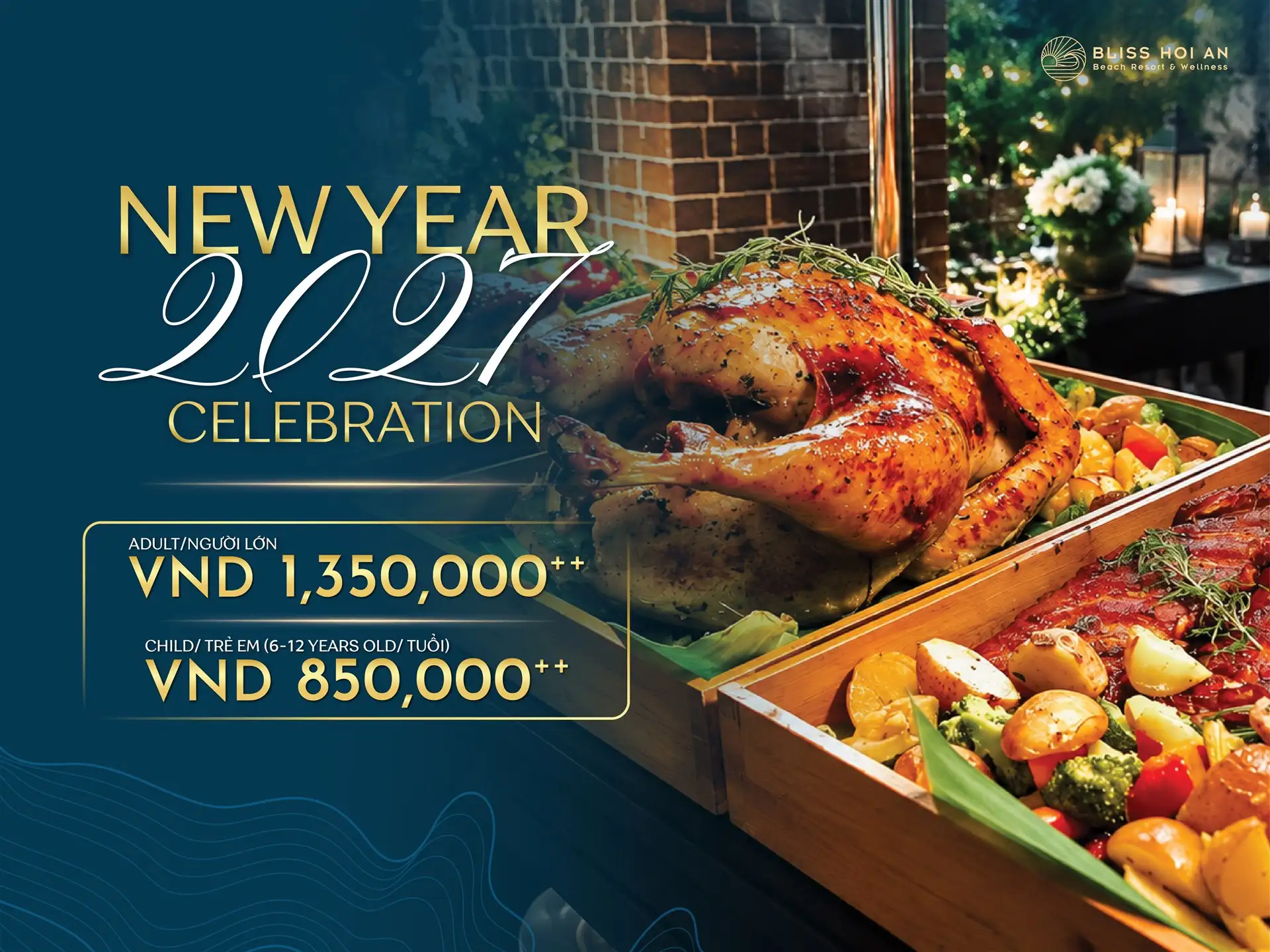 NEW YEAR’S EVE GALA DINNER | WELCOME 2027 IN STYLE