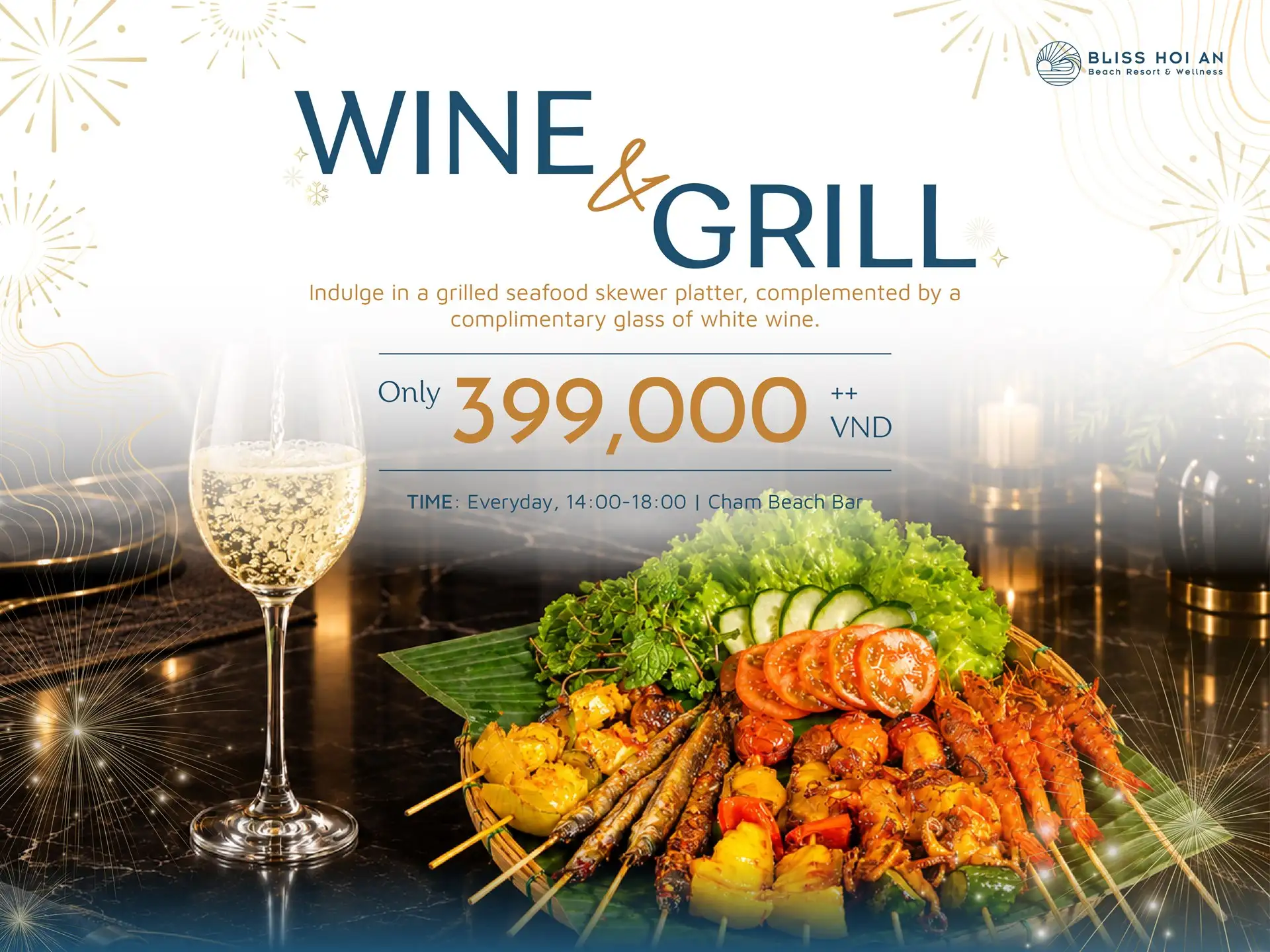 TASTE THE COAST: WINE & GRILL | A FESTIVE TASTE OF THE SEA