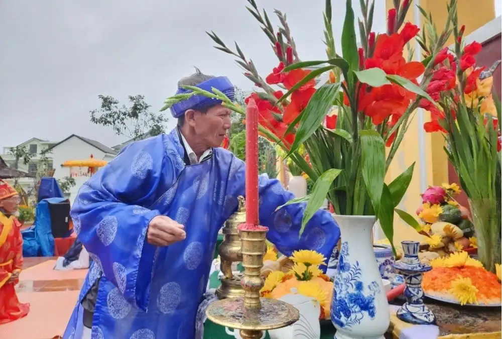 The annual ceremony honours agricultural deities and hopes for a good harvest (Source: Bao Van Hoa)