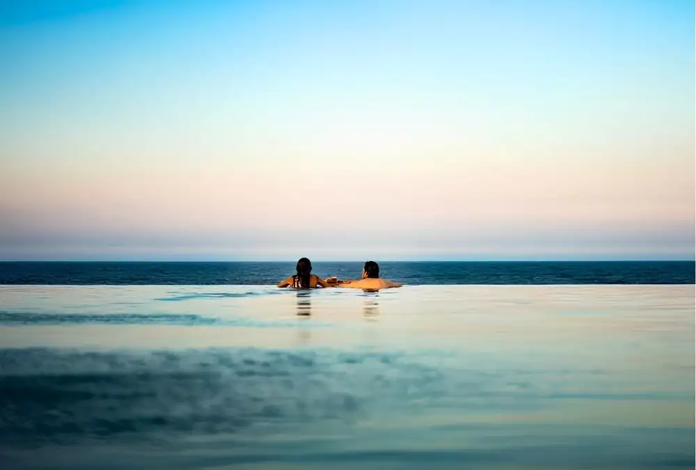 The 55-metre infinity pool at Bliss Hoi An, close to the beach