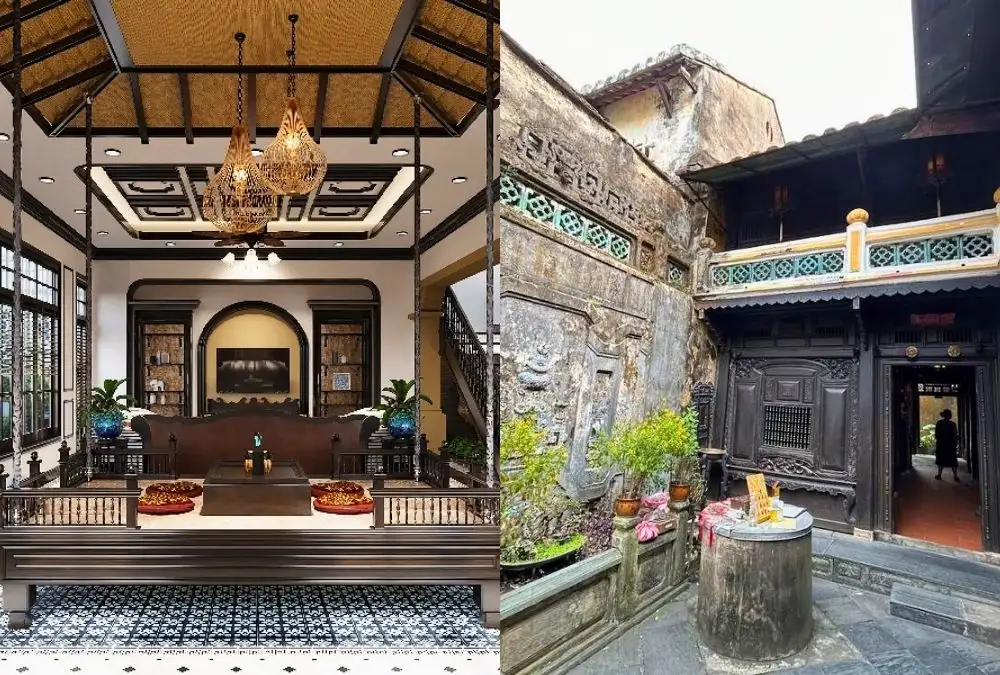 Indochine is also different from traditional Hoi An architecture