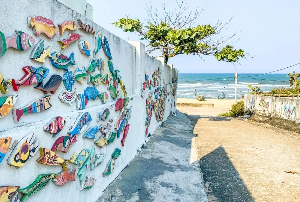 Tam Ky’s mural village, tunnels and lake are spread across different areas (Source: Collected)