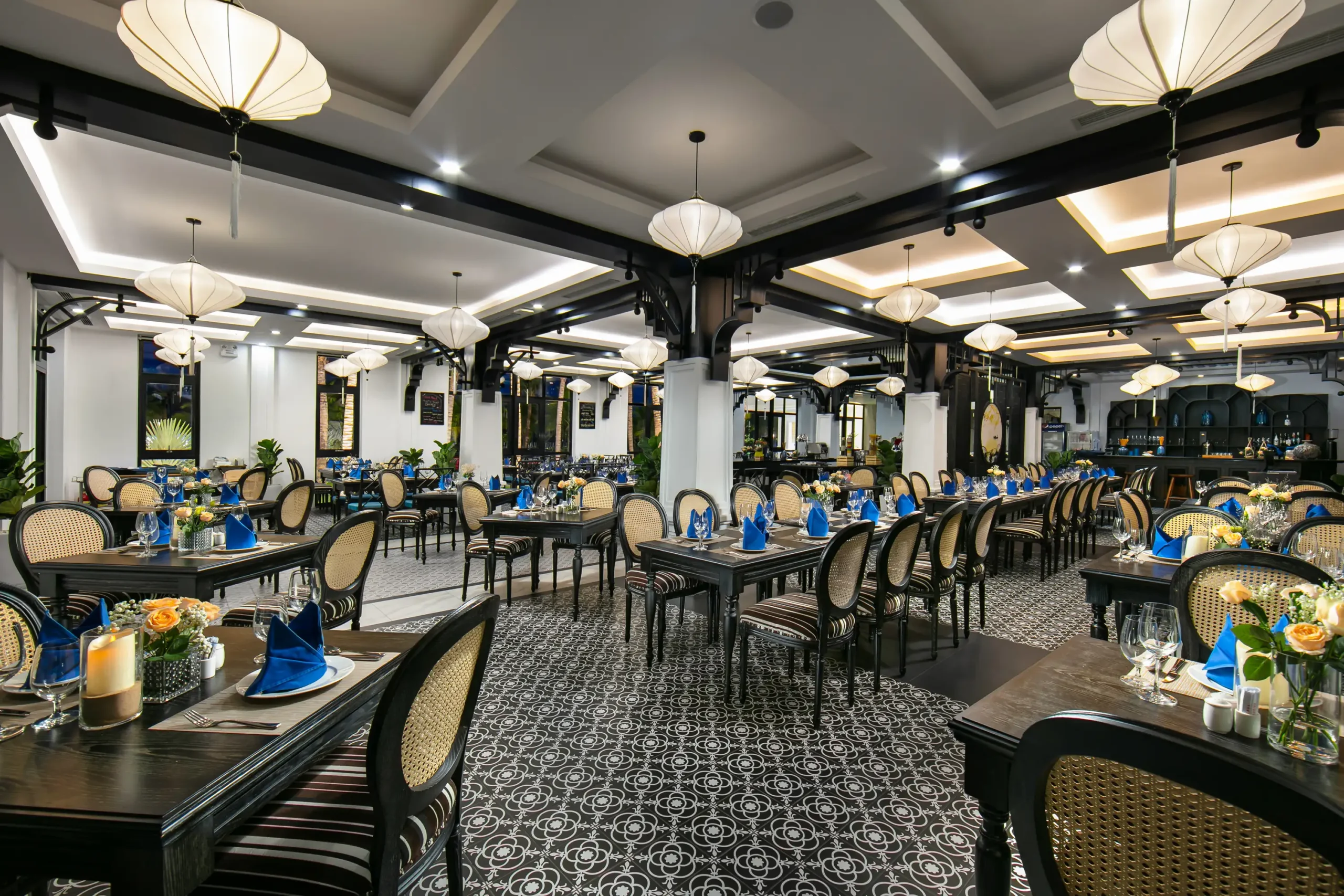 Bring the group together for a welcome dinner at Binh Minh Restaurant