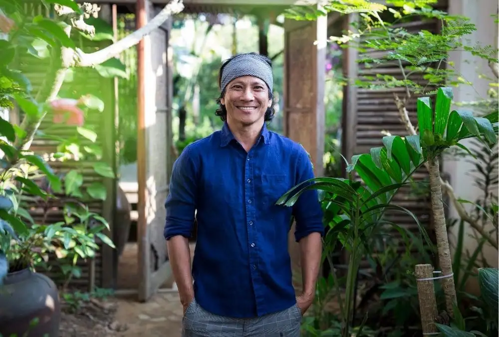 Chef Duc Tran, founder of Mango Rooms and Mango Mango in Hoi An, is known for Vietnamese cooking with international influences (Source: manangohoiangom.com)
