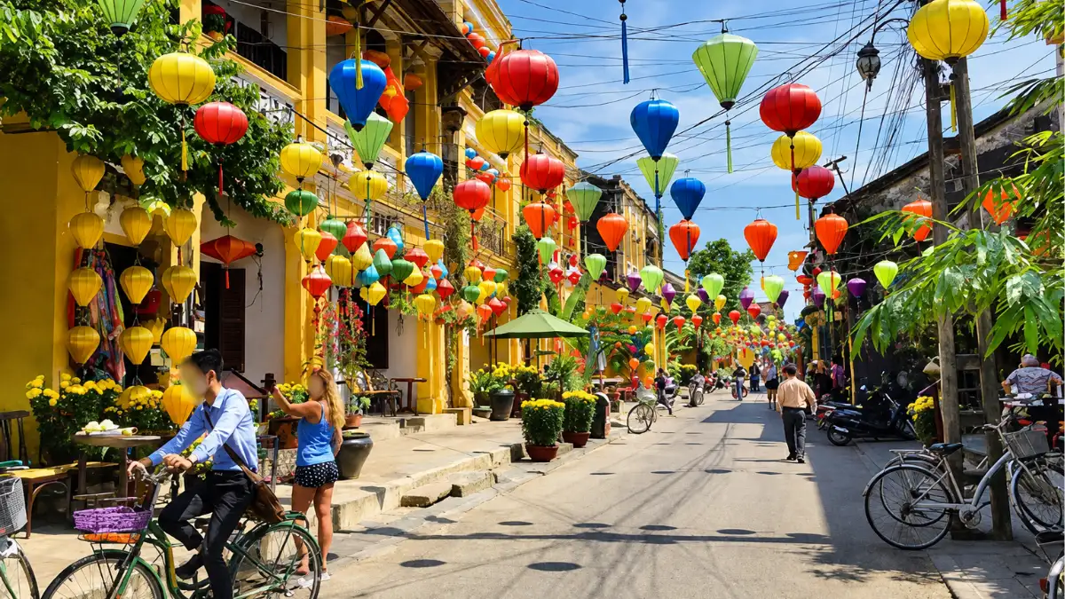 The days before Tet reveal a quieter Hoi An, with decorated streets and New Year preparations (Source: hoianworldheritage.org.vn)