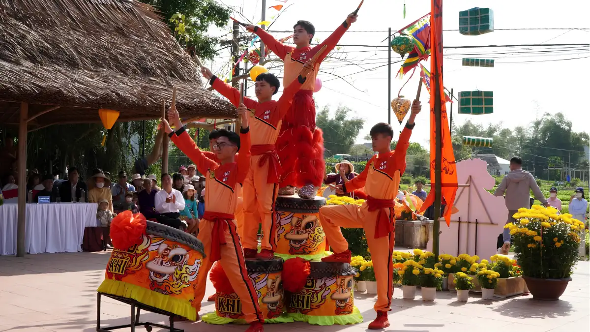 The Cau Bong Festival at Tra Que celebrates Hoi An’s farming traditions and hopes for a fruitful new season (Source: Da Nang Fantasticity)
