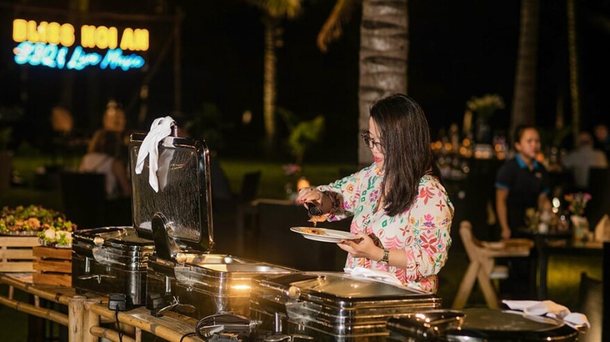 BBQ Buffet Dinner With Live Music at Bliss Hoi An Beach Resort & Wellness