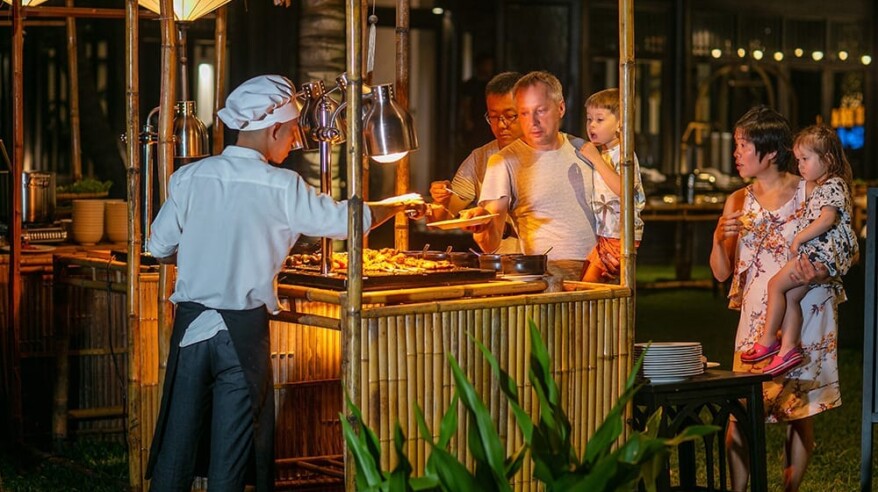 BBQ Buffet Dinner With Live Music at Bliss Hoi An Beach Resort & Wellness