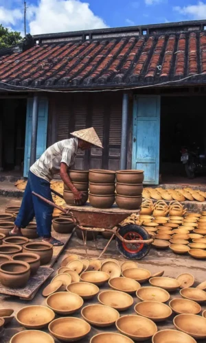 A corner of Thanh Ha Pottery Village (Source: Danang FantastiCity) A corner of Thanh Ha Pottery Village (Source: Danang FantastiCity)